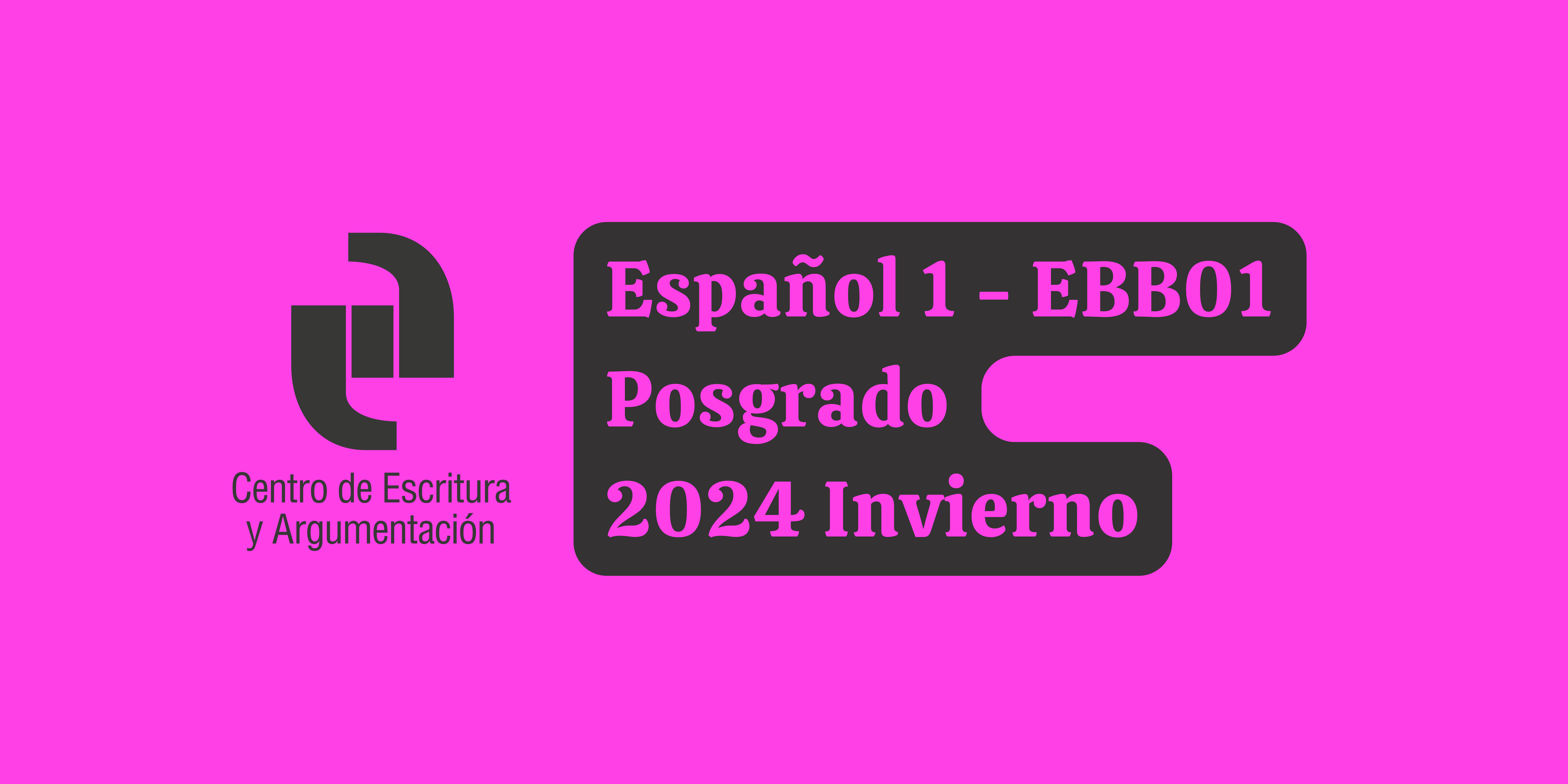 T24I- Español 2 (EBB01-Posgrado)