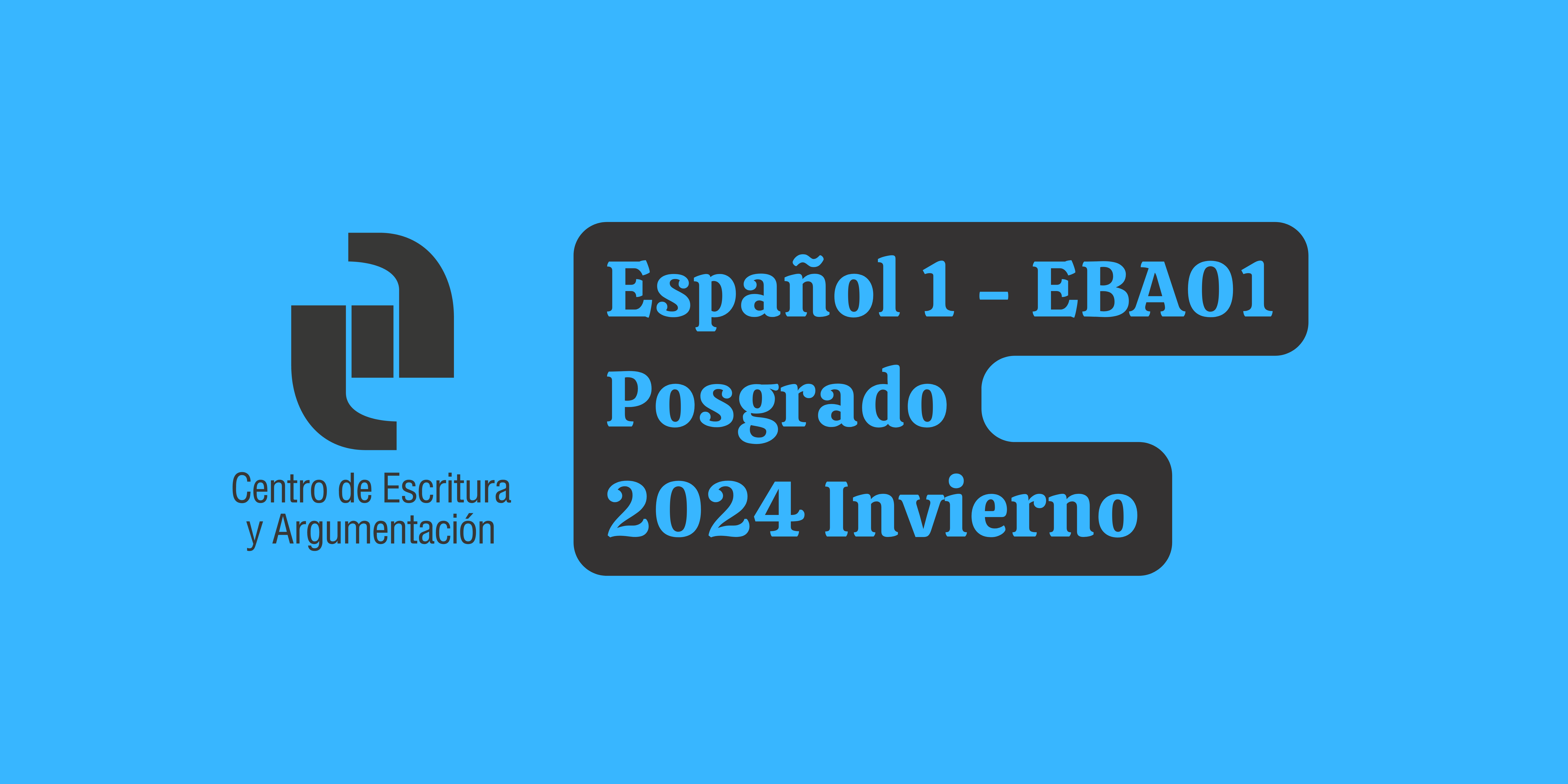 T24I- Español 1 (EBA01-Posgrado)