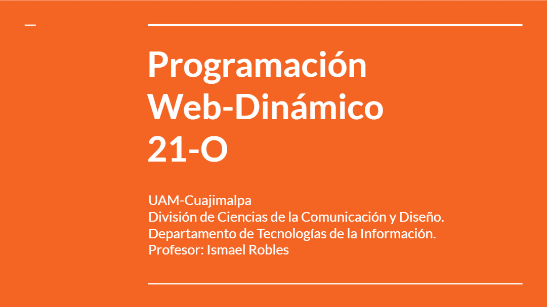 21-O Programacion Web-Dinámico - DG02T